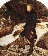 Sir John Everett Millais John Ruskin, portrait oil on canvas